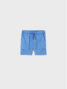 Mayoral Mayoral Шорти от плат 1290 Син Regular Fit