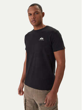 Alpha Industries Alpha Industries Tričko Basic 188505 Čierna Regular Fit