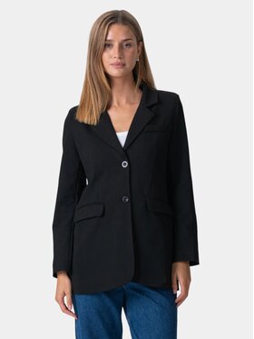TeeShoppen TeeShoppen Marynarka 'Oversized Collection' Czarny Regular Fit