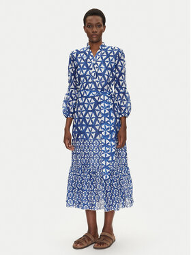 Iconique Iconique Sommerkleid IC25-089 Blau Relaxed Fit