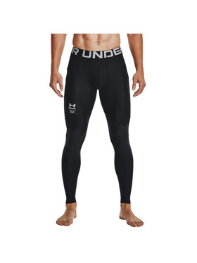 Under Armour Under Armour Legginsy Under Armour HeatGear Armour Print Leggings Czarny Slim Fit