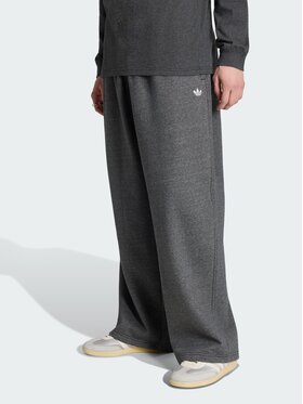 adidas adidas Spodnie materiałowe 165137 Szary Oversize