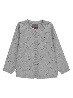 Kanz Kanz Sweter 1916847-8100 Szary Basic Fit