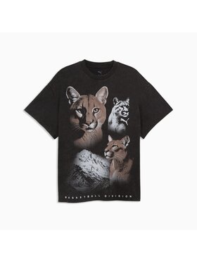 Puma Puma T-Shirt 637218 Czarny Regular Fit