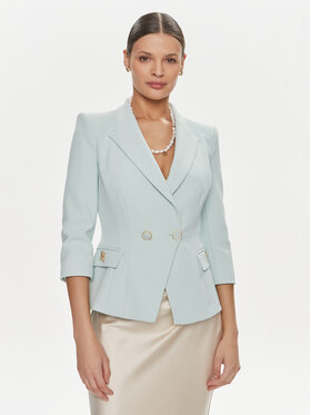 Elisabetta Franchi Elisabetta Franchi Bleizers GI-T61-41E2-V580 Tirkīzs Regular Fit