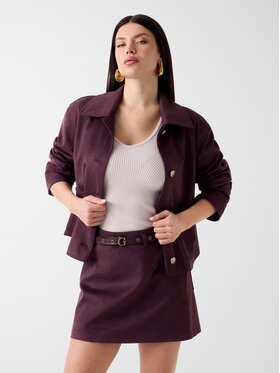 Guess Guess Kurtka przejściowa 183553 Fioletowy Classic Fit