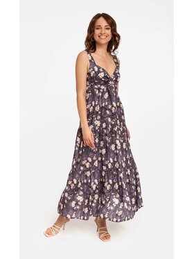 Luisia Luisia Sukienka codzienna VIVIEN Czarny Regular Fit