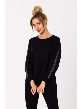 Made of Emotion Made of Emotion Bluza M727 Czarny Premium Fit