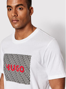 Hugo Hugo T-shirt Dulive_U223 50471672 Blanc Regular Fit
