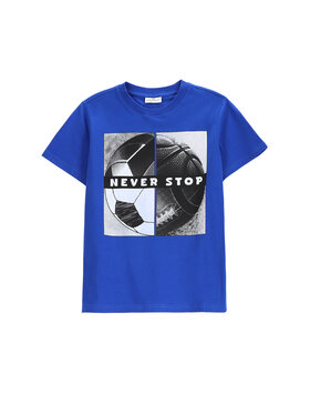 Coccodrillo Coccodrillo Tricou WC5143201VBC Albastru Regular Fit