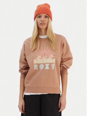 Roxy Roxy Sweatshirt ERJFT04874 Braun Relaxed Fit