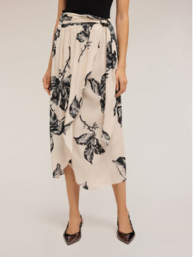 Motivi Motivi Gonna midi 1260Q001122N0S1 Nero Regular Fit