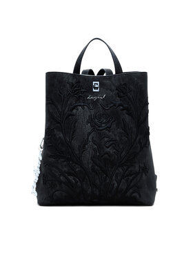 Desigual Desigual Torbica Romeo Floral Total B 25WAKP06 Crna
