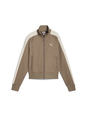 Puma Puma Bluza 629796 Brązowy Regular Fit