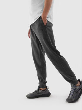 4F 4F Jogginghose 4FAW23TTROM451 Grau Regular Fit