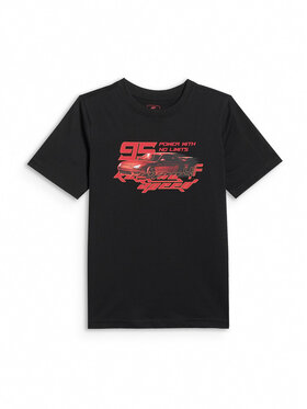 4F 4F T-Shirt ESPORTS RACING Czarny Regular Fit