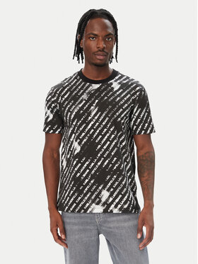 Karl Lagerfeld Jeans Karl Lagerfeld Jeans Tricou B4M17032 Negru Regular Fit