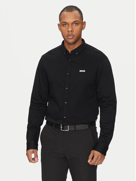 BOSS BOSS Hemd 50533163 Schwarz Regular Fit