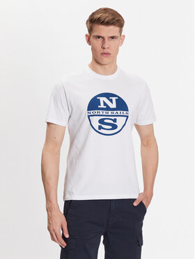 North Sails North Sails T-shirt 692837 Bianco Regular Fit