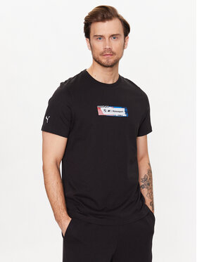 Puma Puma T-Shirt Bmw M Motorsport Statement Logo 539650 Czarny Regular Fit