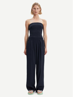Samsøe Samsøe Samsøe Samsøe Stoffhose Julia F23100048 Schwarz Regular Fit