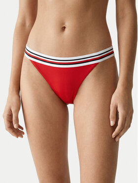 Tommy Hilfiger Tommy Hilfiger Bikini apakšdaļa Cheeky UW0UW06354 Sarkans