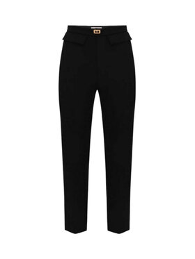 Elisabetta Franchi Elisabetta Franchi Pantaloni outdoor 8053686306401 Nero Regular Fit