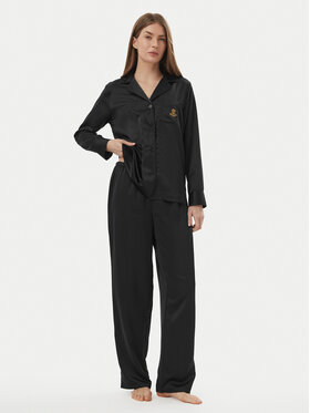 LAUREN RALPH LAUREN LAUREN RALPH LAUREN Pidžama ILN92556 Melns Relaxed Fit