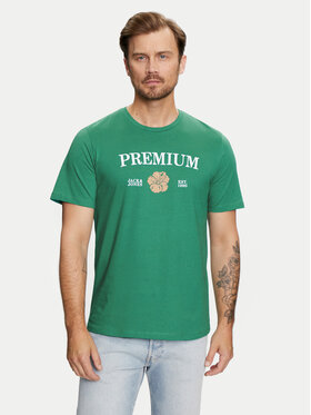 Jack&Jones Jack&Jones Marškinėliai Jprblaalfie 12259673 Žalia Regular Fit