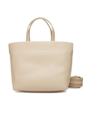 Tommy Hilfiger Tommy Hilfiger Táska Th Logotape Mini Tote AW0AW17694 Bézs