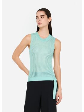 Liu Jo Liu Jo Sweter CF5102MS015A4353 Błękitny Slim Fit