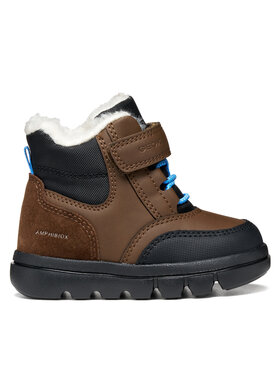 Geox Geox Ilgaauliai B Willaboom Boy B Abx B365BK 0ME22 C6238 M Tamsiai ruda