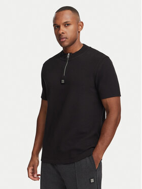 HUGO HUGO T-särk Dabi 50563018 Must Regular Fit