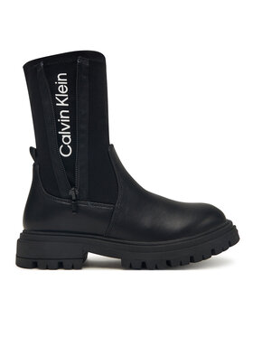 Calvin Klein Calvin Klein Ботильйони Chelsea Boot V3A5-83123-1464 D Чорний