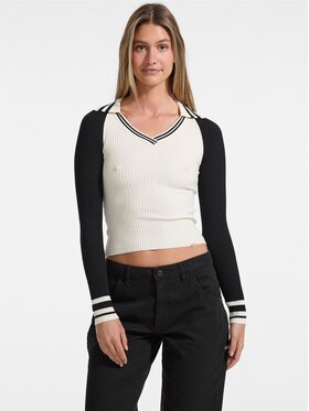 Guess Jeans Guess Jeans Sweter 177475 Beżowy Classic Fit