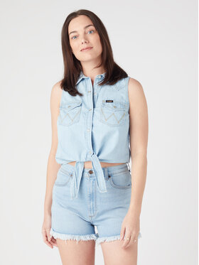 Wrangler Wrangler Top W5WTHWXAZ 112334379 Albastru Regular Fit