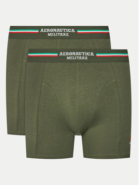 Aeronautica Militare Aeronautica Militare Sada 2 kusů boxerek AM1UBX002 Zelená
