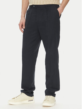 Liu Jo Liu Jo Pantaloni di tessuto QF4103 T2682 Blu scuro Regular Fit