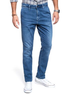 Mustang Mustang Jeansy REALX CHINO Niebieski Straight Fit