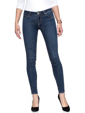 Lee Lee Jeansy SCARLETT Niebieski Skinny Fit