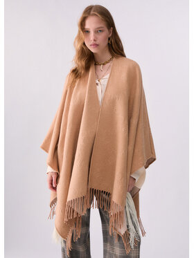 Liu Jo Liu Jo Poncho 2F6042T275100070 Beige Regular Fit