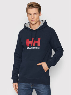 Helly Hansen Helly Hansen Bluza Hh Logo 33977 Granatowy Regular Fit