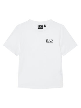EA7 Emporio Armani EA7 Emporio Armani T-shirt 7B000020 AF10378 U0002 Bijela Regular Fit