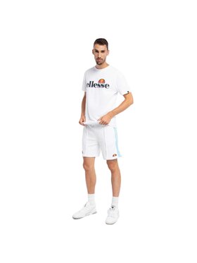 Ellesse Ellesse Szorty materiałowe SZORTY ROBIRO SHORT WHT SHS18847908 Kolorowy Classic Fit