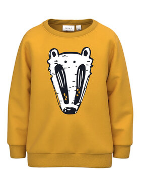 NAME IT NAME IT Felpa 13219369 Giallo Regular Fit