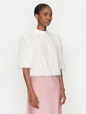 YAS YAS Blūze Bolina 26036686 Balts Regular Fit