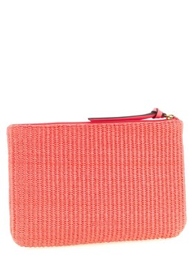 PINKO PINKO Torebka Fuchsia Polypropylene Clutch Różowy