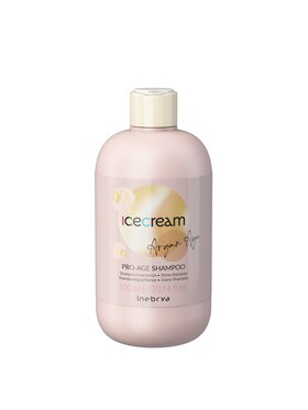Inebrya Inebrya Inebrya Ice Cream Argan Age nabłyszczający szampon z olejkiem arganowym 300ml Szampon do włosów
