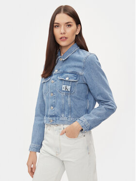 Calvin Klein Jeans Calvin Klein Jeans Džinsinė striukė 90's J20J222473 Mėlyna Regular Fit