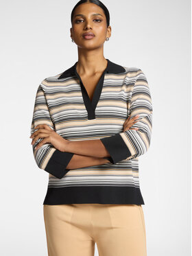 Elena Mirò Elena Mirò Sweter M554Z000695N0C1 Czarny Regular Fit
